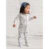 Peyton Zipper Sleeper Wave Stripe / Rain - Footie Pajamas - 3