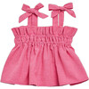 Vichy Frilled Top, Wild Berry - Tank Tops - 1 - thumbnail