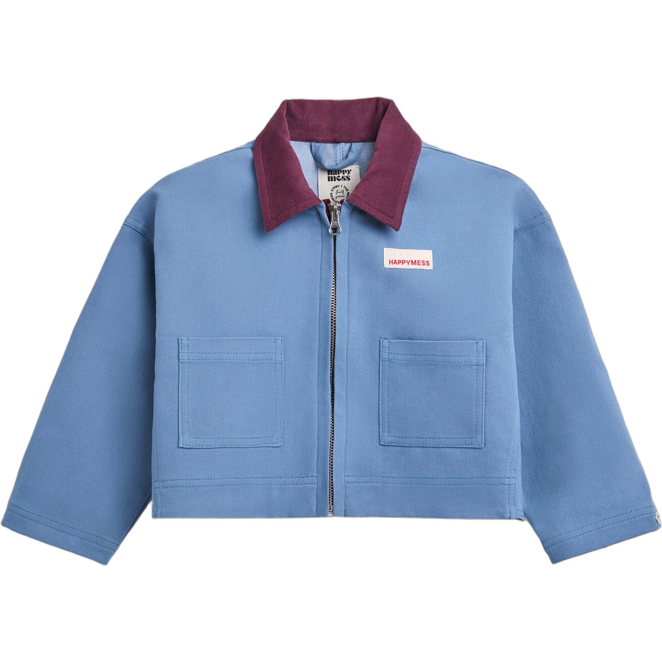 Denim Jacket, Stone Blue - Denim Jackets - 1