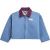 Denim Jacket, Stone Blue - Denim Jackets - 1 - thumbnail