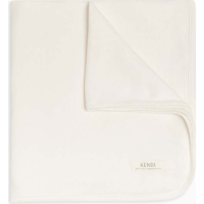 Pointelle Swaddle Blanket Pia Floral - Swaddles - 2