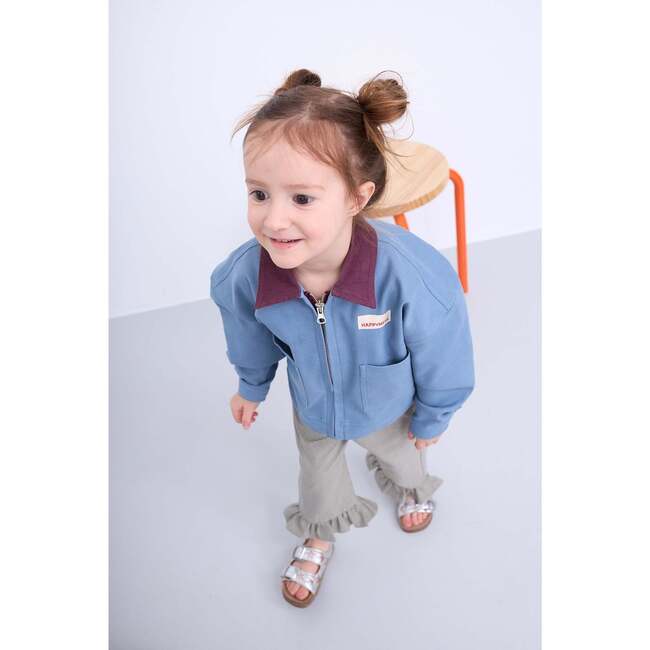 Denim Jacket, Stone Blue - Denim Jackets - 3