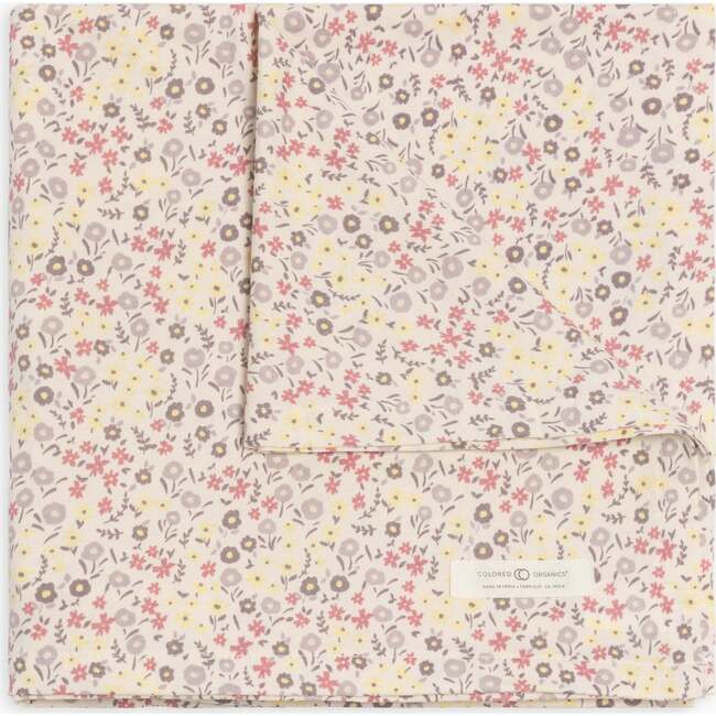 Swaddle Blanket Aria Floral / Beige - Swaddles - 4