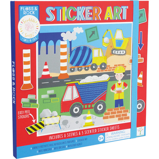 Construction Sticker Art
