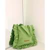 Frilled Bag, Matcha Green - Bags - 2