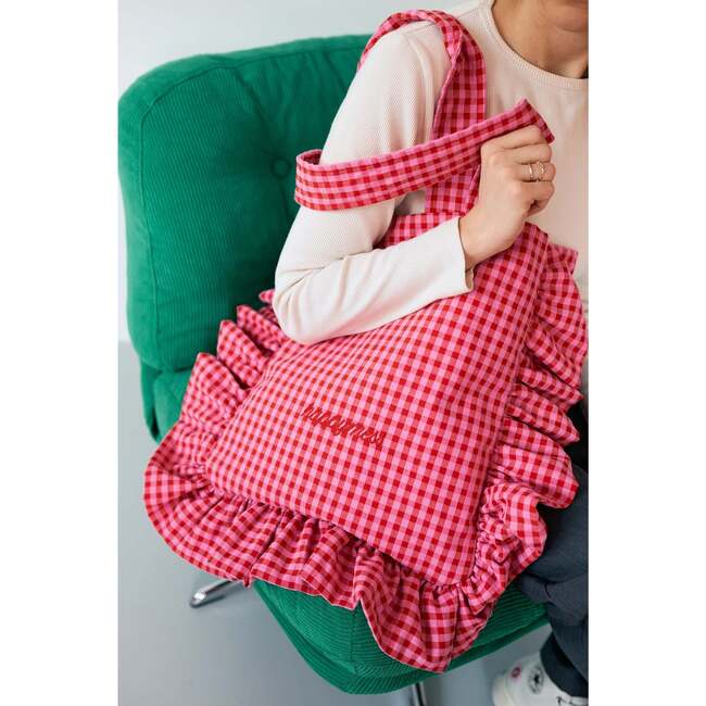 Frilled Bag, Wild Berry - Bags - 2