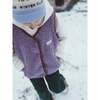 Merino Wool Vest, Lilac Cloud - Vests - 4