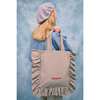 Frilled Bag, Foggy Brown - Bags - 3