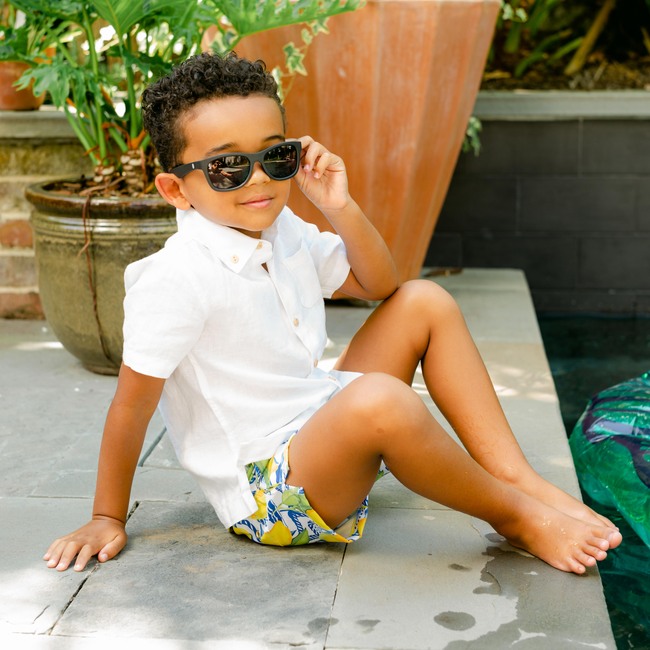 The Lemonade Stand - Boys Swim Trunks UPF 50+ - Swim Trunks - 5