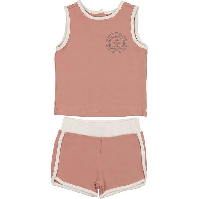 Montee Golf Course 2Pc Set, Mauve