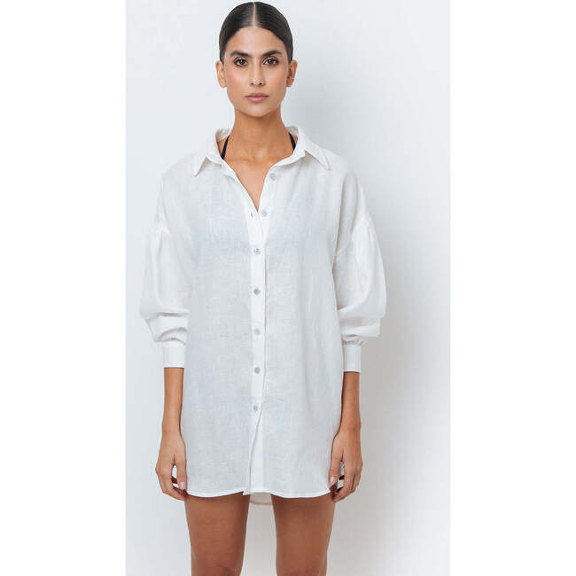 Malika Ivory Shirt - Blouses - 3