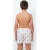 Ian Navy Palms Trunk Boy - Swim Trunks - 3