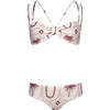 Scarlett Girl Bikini Top,  Victoria Granate Girl Bikini Bottom - Two Pieces - 1 - thumbnail
