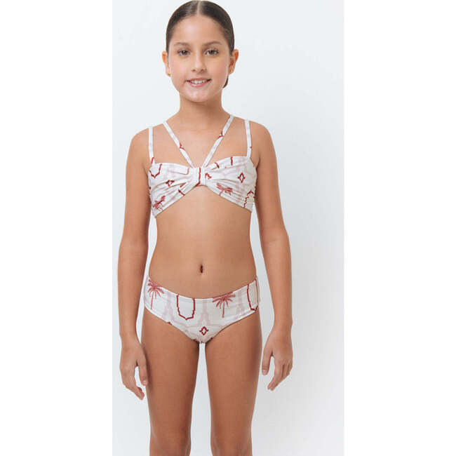 Scarlett Girl Bikini Top,  Victoria Granate Girl Bikini Bottom - Two Pieces - 2
