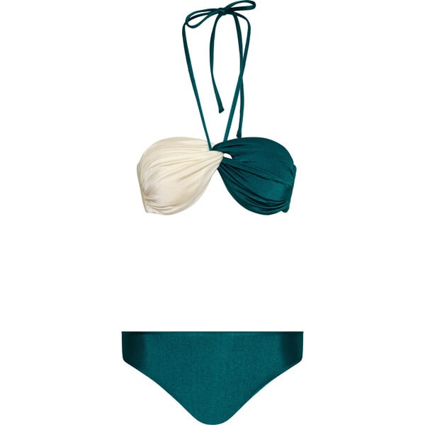 Rosie Azure Bikini Top Mar de Lua Swim & Bathing Suits