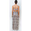 Alma Navy Palms Skirt - Skirts - 3