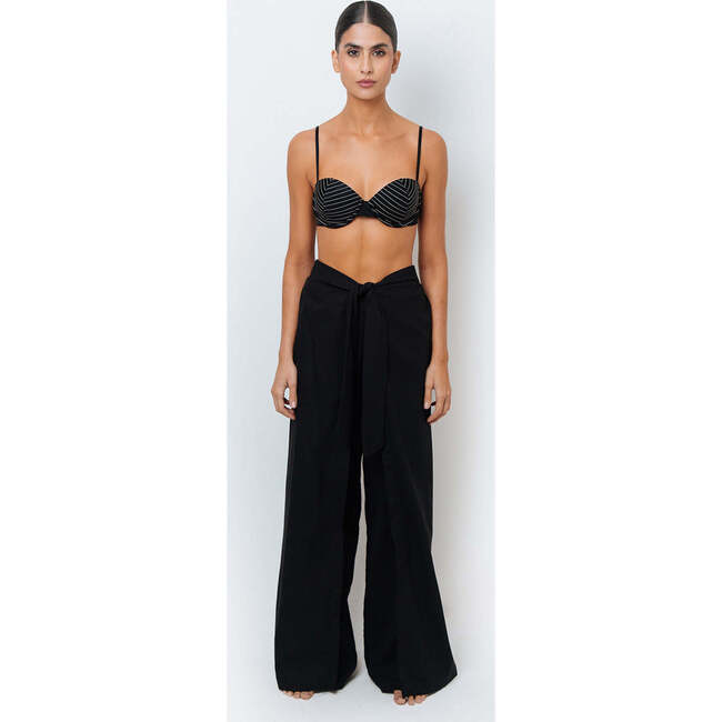Adhara Black Pants - Pants - 2