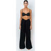 Adhara Black Pants - Pants - 2