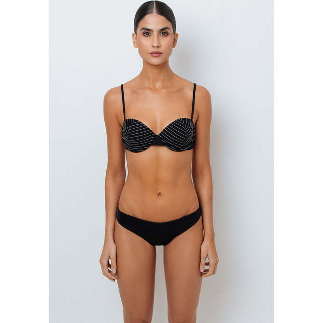 Alice Black Bikini Bottom full - Two Pieces - 3