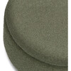 Tuffet Storage Ottoman in Performance Olive Boucle with Honey Ball Feet - Ottomans - 2
