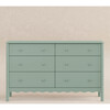 Swell 6-Drawer Assembled Dresser in Light Sage - Dressers - 8