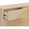 Moab 6-Drawer Assembled Dresser in Taupe / Ash - Dressers - 5
