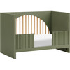 Moab 3-in-1 Convertible Crib in Olive / Ash - Cribs - 4