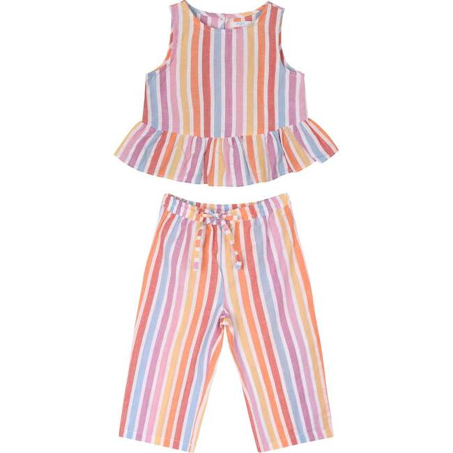 Rainbow Top & Pants Set