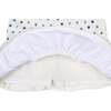 White Sequin Stars Denim Skort - Skirts - 2