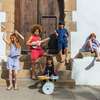 Blue Stars Shirt and Bermuda Shorts Set - Mixed Apparel Set - 3