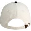 MAMA Patch Corduroy Hat, Cream/Black - Hats - 2