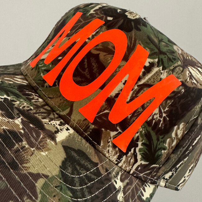 MOM Neon Printed Hat, Camo - Hats - 3