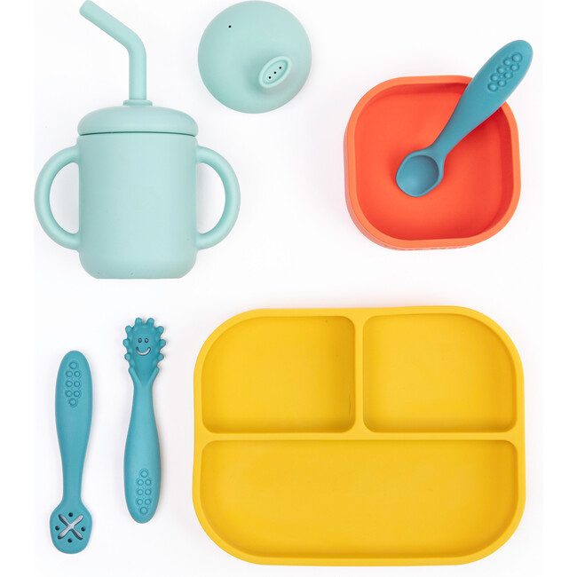 Circus Fun Little Bites 8-Piece Set, Yellow & Multicolors