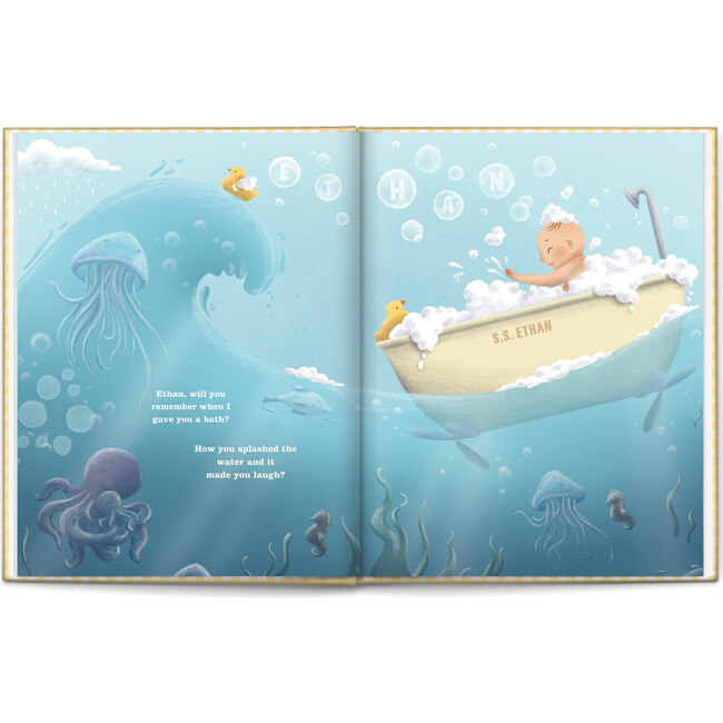 First Father's Day Personalized Book - Light Skin Tone - Books - 10
