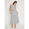 Maya Skirt, Blk & Wht Stripe - Skirts - 1 - thumbnail