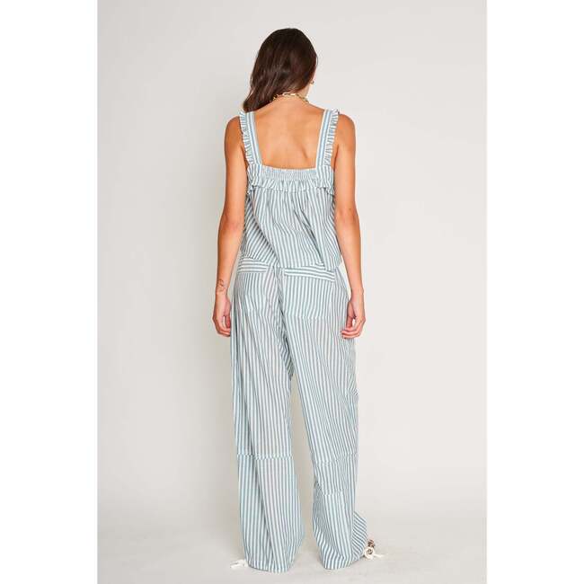 Mndi Tank, Fob Blue Stripe - Blouses - 3