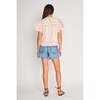 Lulu Top, Pink/Orange Str - Blouses - 2
