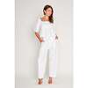 Evie Pant, White - Pants - 1 - thumbnail
