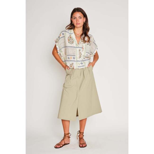 Fleur Skirt, Pistachio