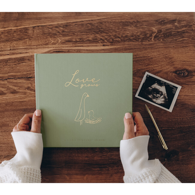 Pregnancy Journal - Moss Green