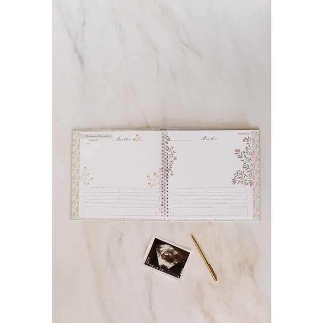 Pregnancy Journal - Moss Green - Books - 6
