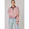 Women's Denim Jacket, Dawn Rose - Denim Jackets - 6