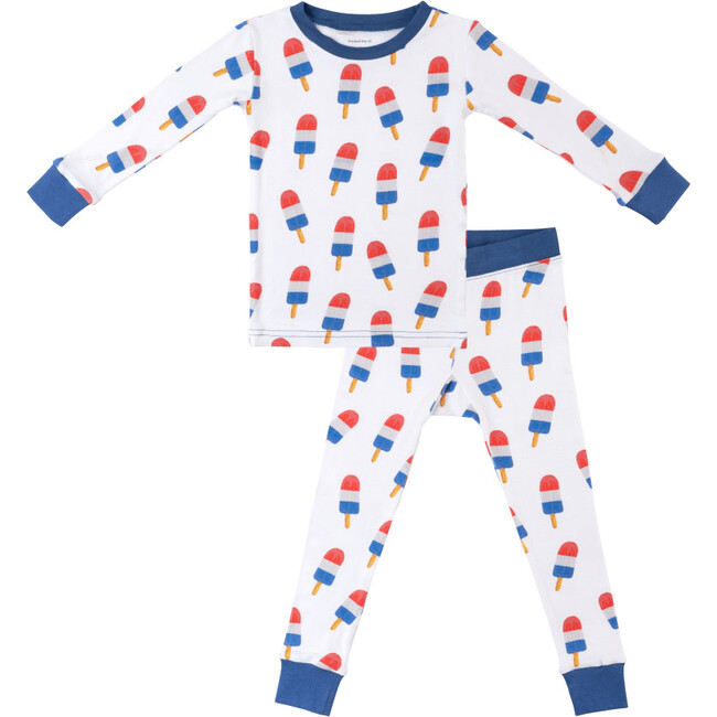 Toddler/Kids Bamboo Pajamas , Patriotic Popcicle