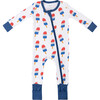 Baby Bamboo Pajamas W/ DreamCuffs®, Patriotic Popcicle - Footie Pajamas - 2