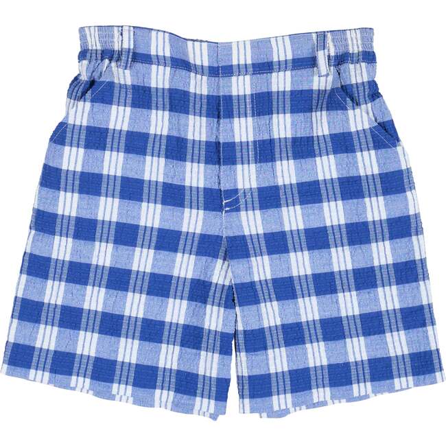 Plaid Seersucker Short