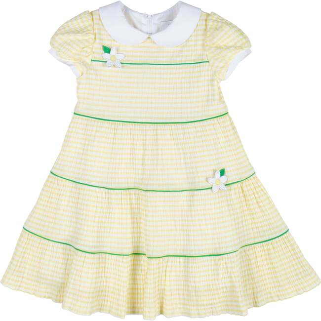 Stripe Dress With Flowers
