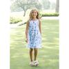 Floral Dress With Front Tie - Dresses - 2