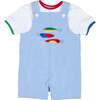 Junior Cord Shortall With Fishing Lures - Rompers - 2