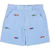 Jr. Cord Short W/Embroidered Fishing Lures - Shorts - 1 - thumbnail