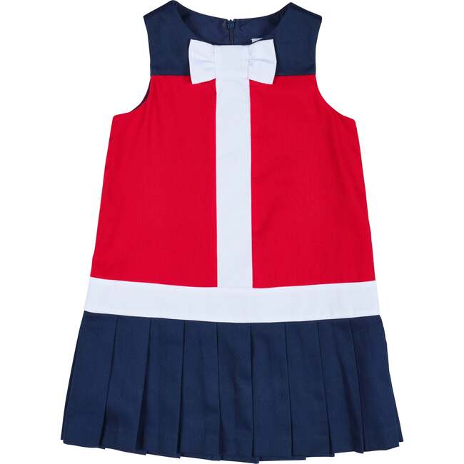 Finewale Pique Dress With Bow